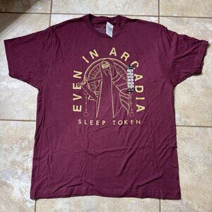 Sleep Token Vessel Line Art T-Shirt X-LARGE New